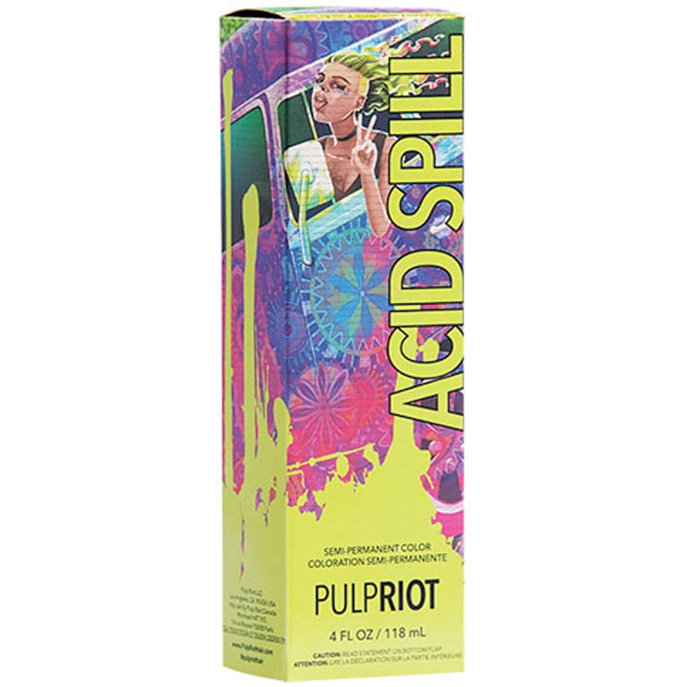 Pulp Riot Acid Spill Semi Permanent Cruelty Free And Vegan Hair Dye Hunt Or Dye 