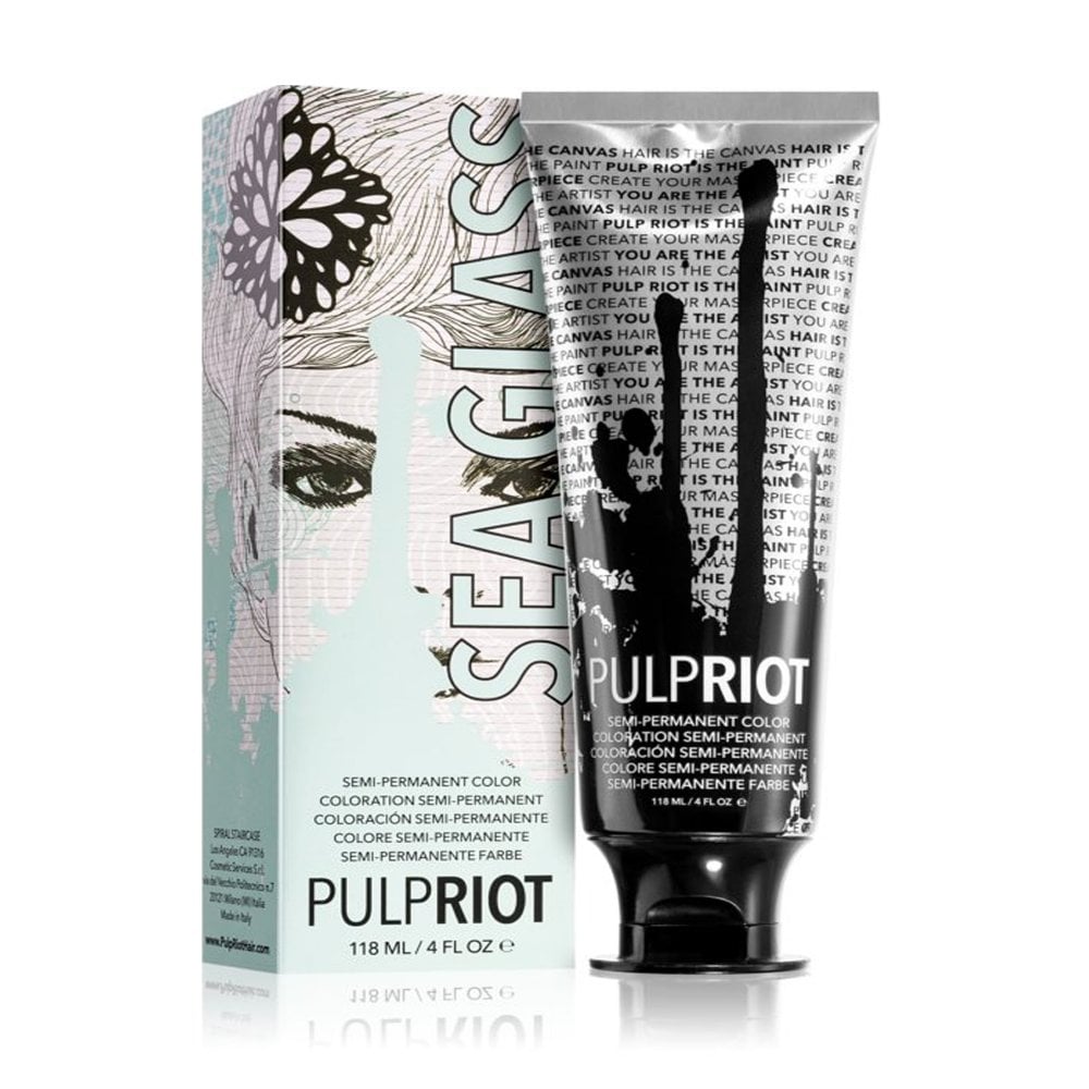 Pulp Riot Semi Permanent Cruelty Free And Vegan Hair Dye Sea Glass 118ml 